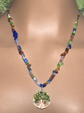 Load image into Gallery viewer, Charming Personal POWER BAND-IT Multi Color Glass Beads Gemstone Tree