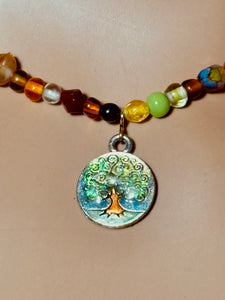 Charming Bead POWER BAND-IT Multi Color Glass Beads Glowing Tree