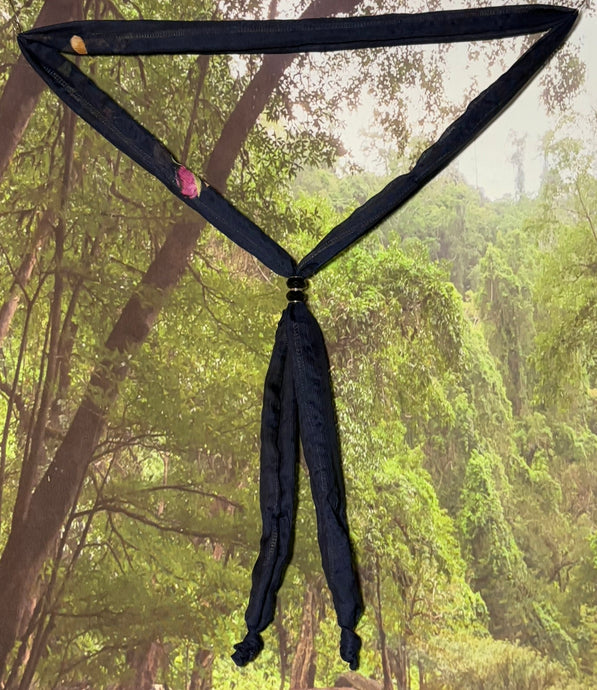 Special Edition SCARF BAND-IT Black Out Hint of Pink