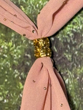 Load image into Gallery viewer, Special Edition SCARF BAND-IT Peachy Gold Glitz
