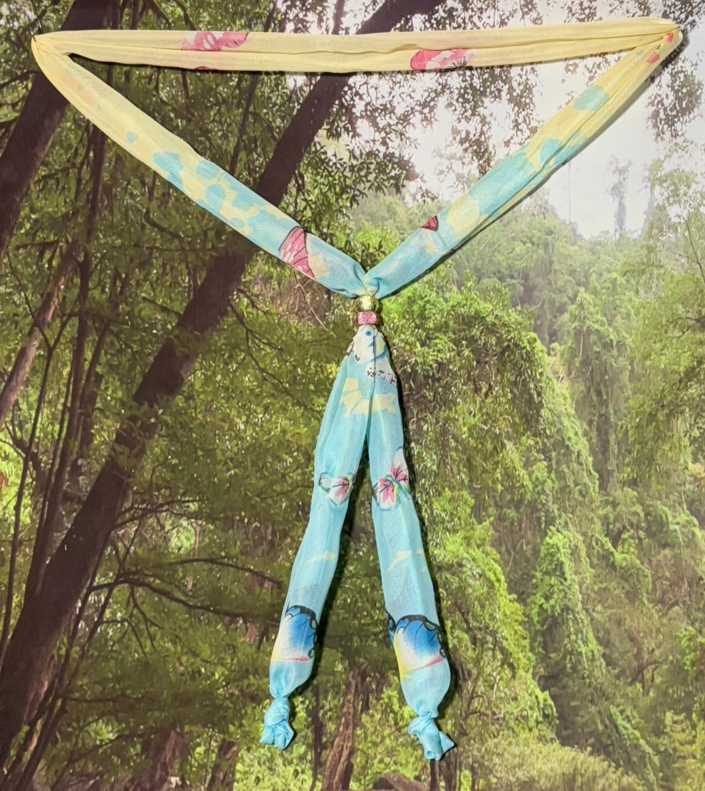 Special Edition SCARF BAND-IT Pastel Butterfly Hang Out 1