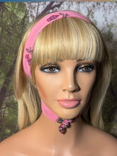 Load image into Gallery viewer, SCARF BAND-IT Limited Edition Embossed Bling Bordered Pink
