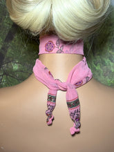 Load image into Gallery viewer, SCARF BAND-IT Limited Edition Embossed Bling Bordered Pink