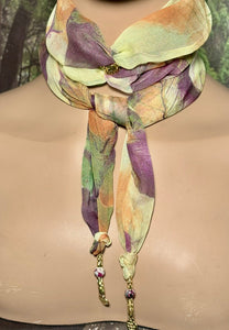 SCARF BAND-IT Limited Edition Sunny Abstract Forest