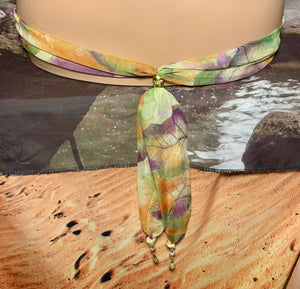 SCARF BAND-IT Limited Edition Sunny Abstract Forest