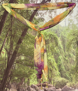 SCARF BAND-IT Limited Edition Sunny Abstract Forest