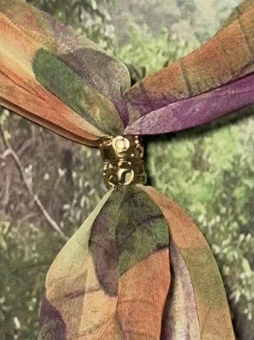 SCARF BAND-IT Limited Edition Sunny Abstract Forest