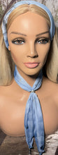 Load image into Gallery viewer, SCARF BAND-IT Limited Edition Subtle Blue Floral Moments