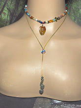 Load image into Gallery viewer, Charming Personal POWER BAND-IT Multi Color Glass Beads &amp; Gemstone Angel