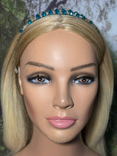 Load image into Gallery viewer, Precious Gemstone POWER BAND-IT Real Silver Turquoise Crystals