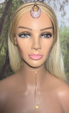 Load image into Gallery viewer, Precious Bling POWER BAND-IT Gold Filled Rainbow Crystal Amulet Electroplated Gold Ornate Chain