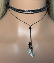 Load image into Gallery viewer, Personal Bling POWER BAND-IT Basic Black Double Beaded Bling