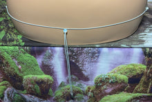 Load image into Gallery viewer, Personal POWER BAND-IT Ivory/Gold Sculpted Glass Bead Array Abstract
