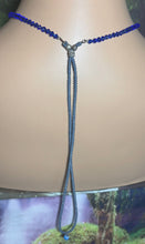 Load image into Gallery viewer, Personal POWER BAND-IT Shades of Blue Sculpted Glass Bead Array