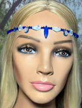 Load image into Gallery viewer, Personal POWER BAND-IT Shades of Blue Sculpted Glass Bead Array