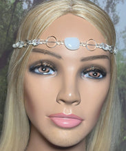 Load image into Gallery viewer, Personal POWER BAND-IT Clear &amp; Cream Sculpted Glass Bead Array