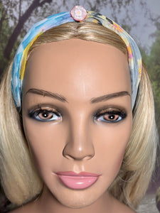 SCARF BAND-IT Exclusive Edition Multi Color Floral Theme Mother of Pearl "Flower Beauty"