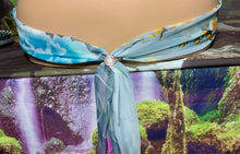 Load image into Gallery viewer, SCARF BAND-IT Exclusive Edition Multi Color Floral Theme Mother of Pearl &quot;Flower Beauty&quot;
