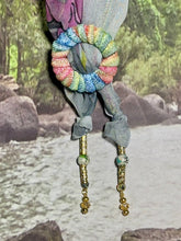 Load image into Gallery viewer, SCARF BAND-IT Exclusive Edition Multi Color Floral Theme Mother of Pearl &quot;Flower Beauty&quot;