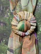 Load image into Gallery viewer, SCARF BAND-IT Exclusive Edition Bright Shades Abstract Theme Genuine Gemstone