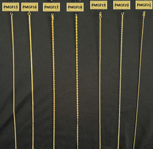 CHAINS PMGF21 Precious Metal Gold Filled 20"