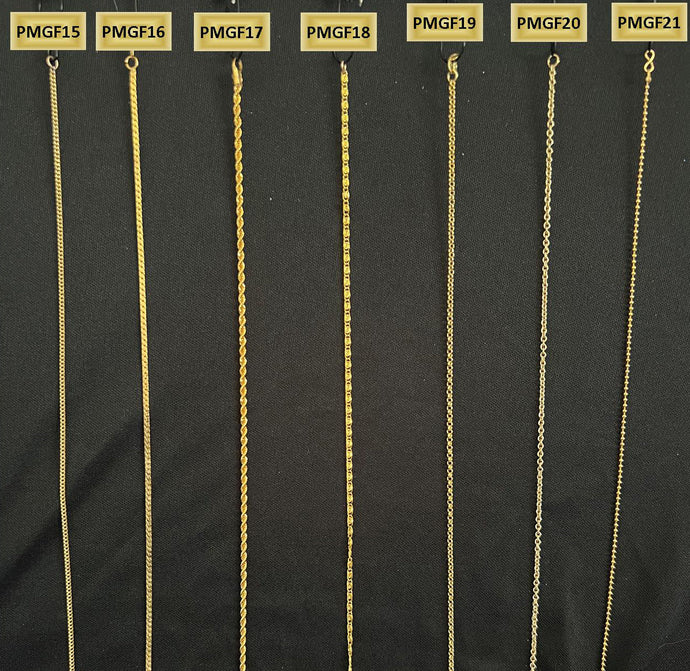 CHAINS PMGF21 Precious Metal Gold Filled 20