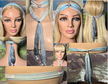 Load image into Gallery viewer, SCARF BAND-IT Special Edition Peachy Gold Glitz